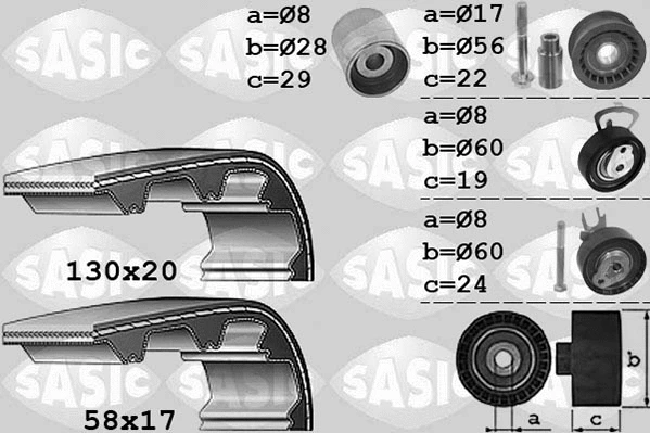 Timing Belt Kit (1756050)