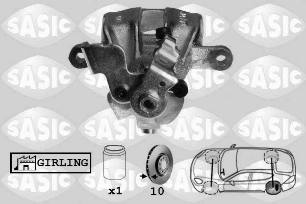 Brake Caliper (SCA6142)