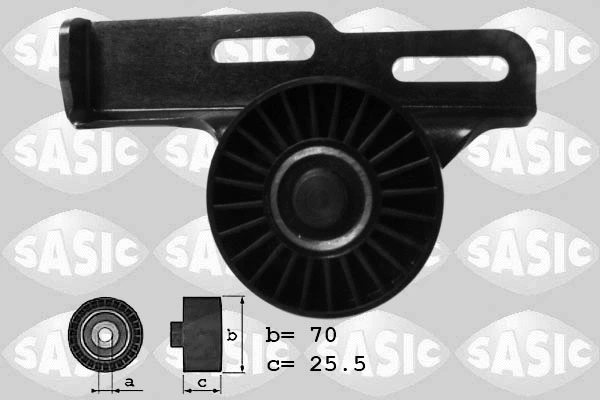 Belt Tensioner, V-ribbed belt (1624049)