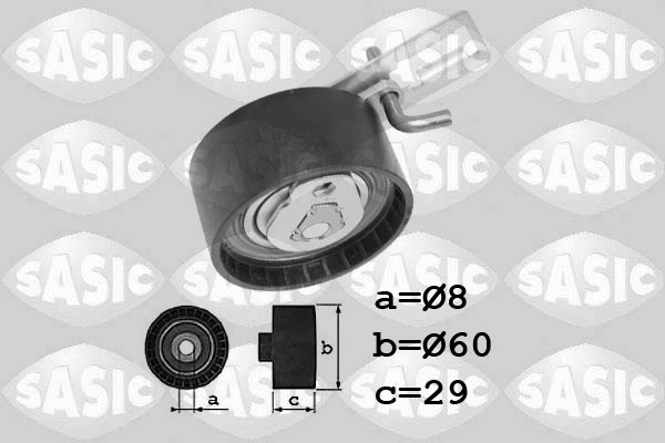Tensioner Pulley, timing belt (1700038)