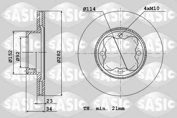 Brake Disc (9004536J)