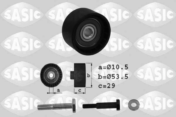 Deflection/Guide Pulley, timing belt (1706008)