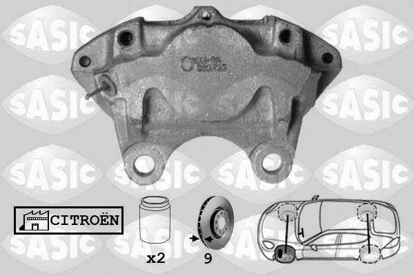 Brake Caliper (SCA0012)