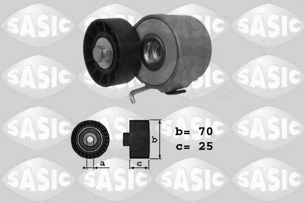 Belt Tensioner, V-ribbed belt (1626078)