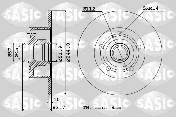 Brake Disc (9004509J)