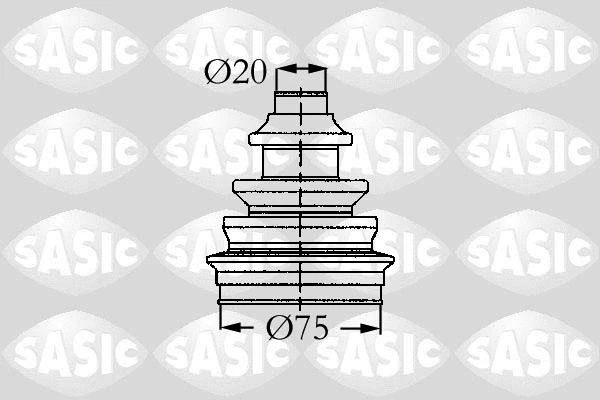Bellow Kit, drive shaft (9004721)
