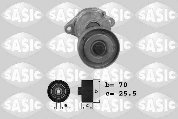 Belt Tensioner, V-ribbed belt (1626153)