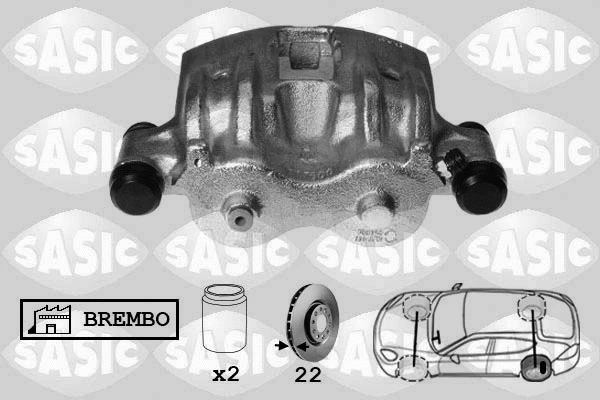 Brake Caliper (6506160)