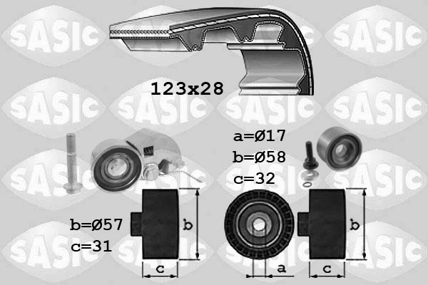 Timing Belt Kit (1756030)