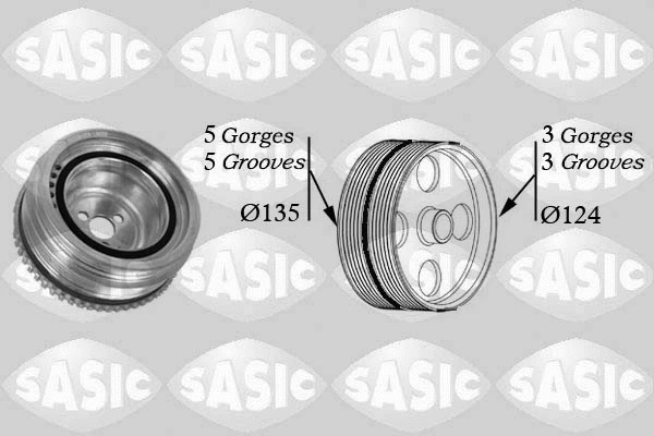 Belt Pulley, crankshaft (2156045)
