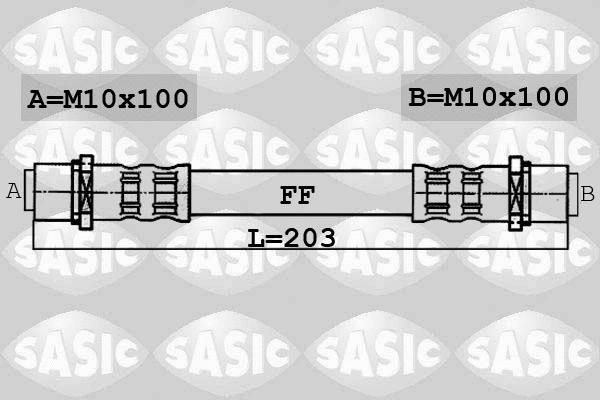 Brake Hose (6606060)