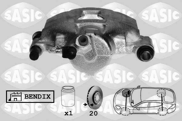 Brake Caliper (SCA4029)