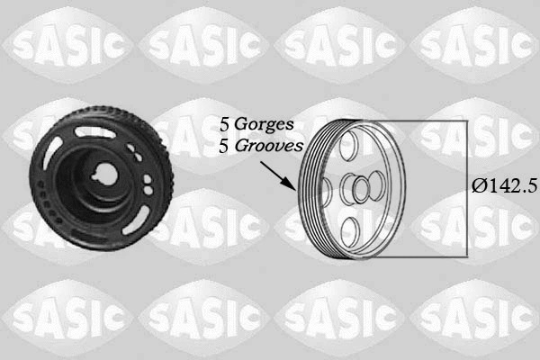 Belt Pulley, crankshaft (2156013)
