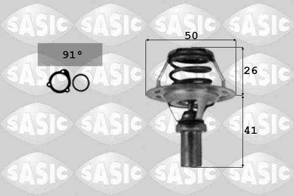 Thermostat, coolant (4000361)