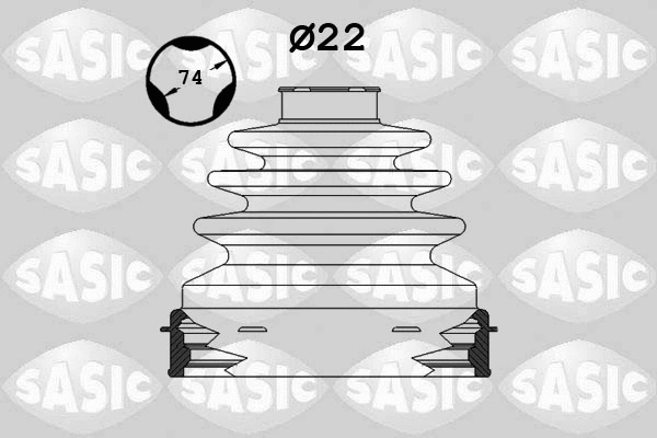 Bellow Kit, drive shaft (1906010)