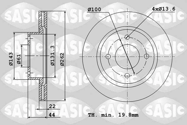 Brake Disc (4004273J)