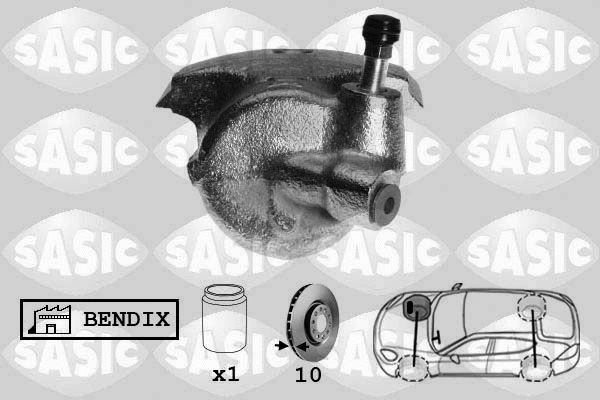Brake Caliper (SCA6223)