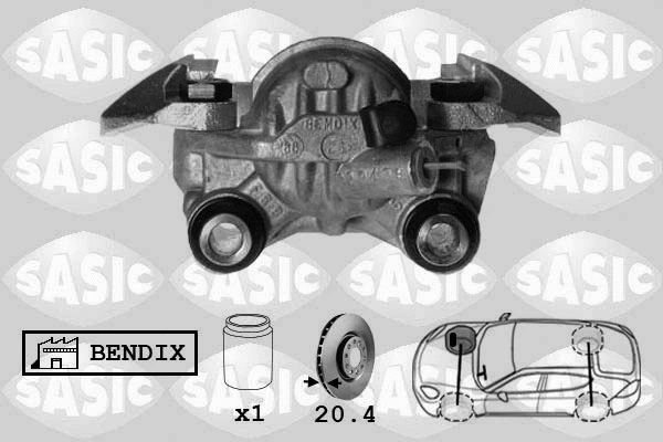 Brake Caliper (SCA0025)