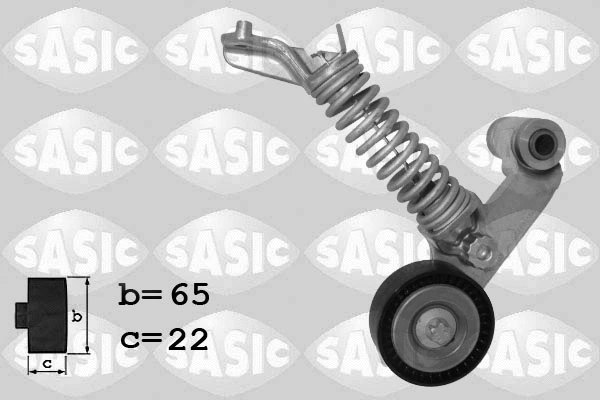 Belt Tensioner, V-ribbed belt (1626190)