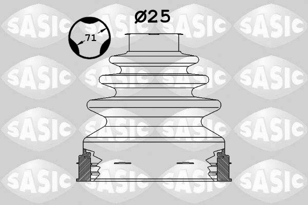 Bellow Kit, drive shaft (1906107)