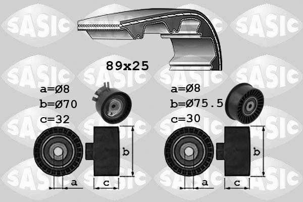 Timing Belt Kit (1754023)