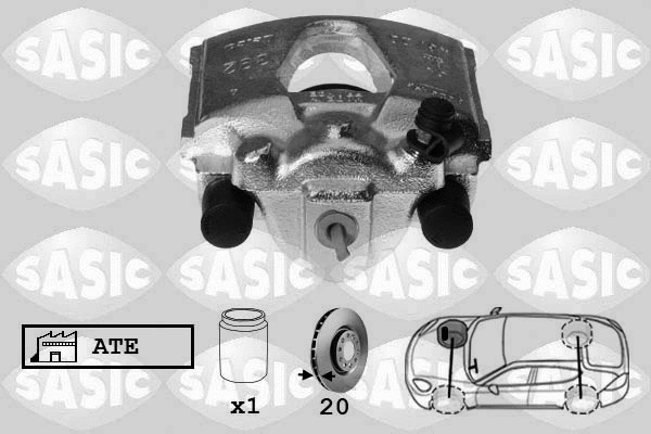 Brake Caliper (SCA6151)