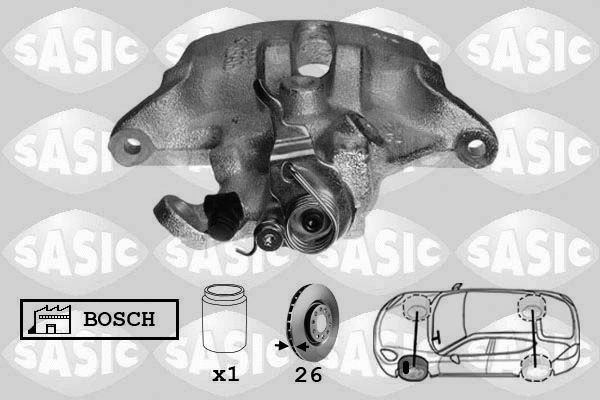 Brake Caliper (6500028)