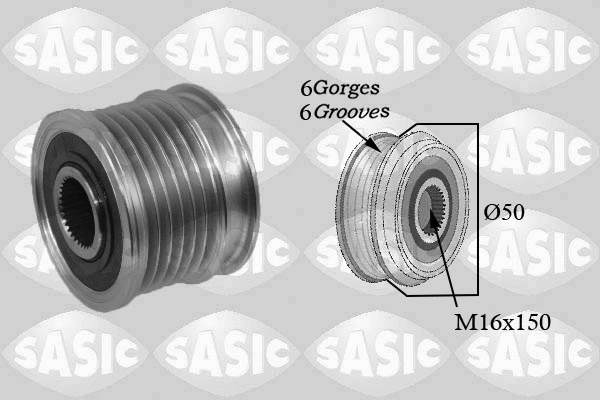 Alternator Freewheel Clutch (1676021)
