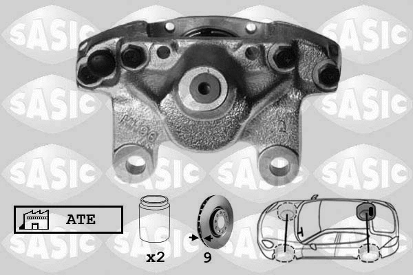 Brake Caliper (SCA6013)