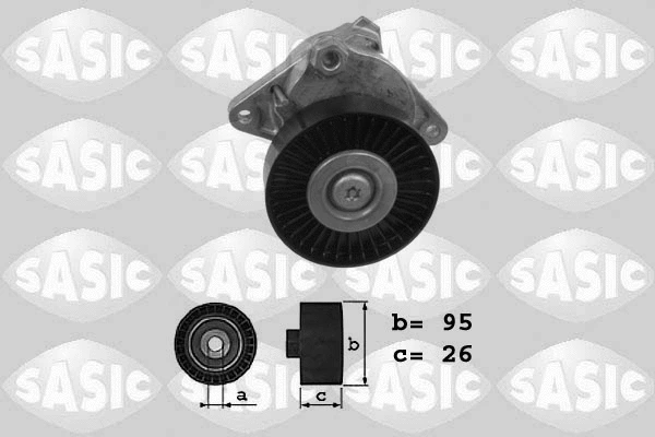 Belt Tensioner, V-ribbed belt (1626071)