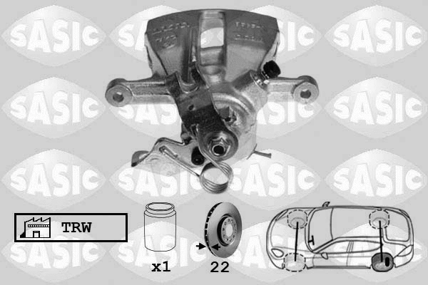 Brake Caliper (6506134)