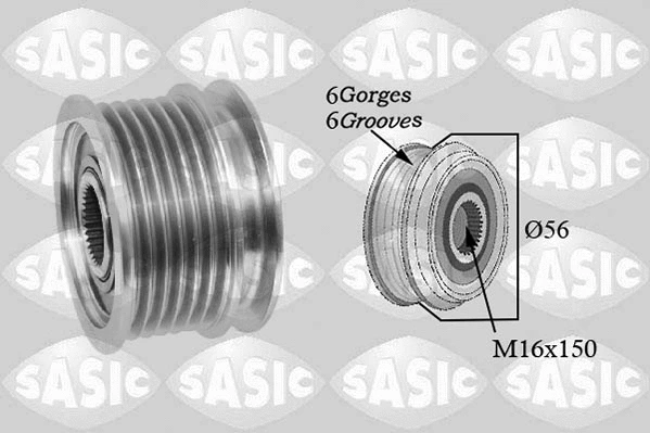 Alternator Freewheel Clutch (1676024)