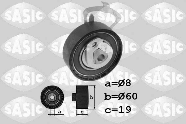 Tensioner Pulley, timing belt (1706045)