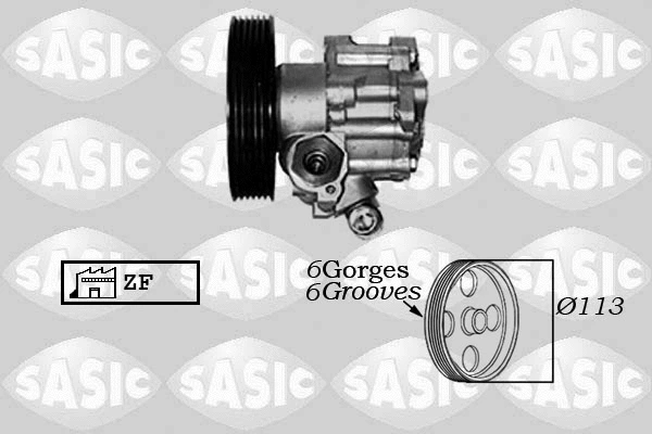 Hydraulic Pump, steering (7070002)