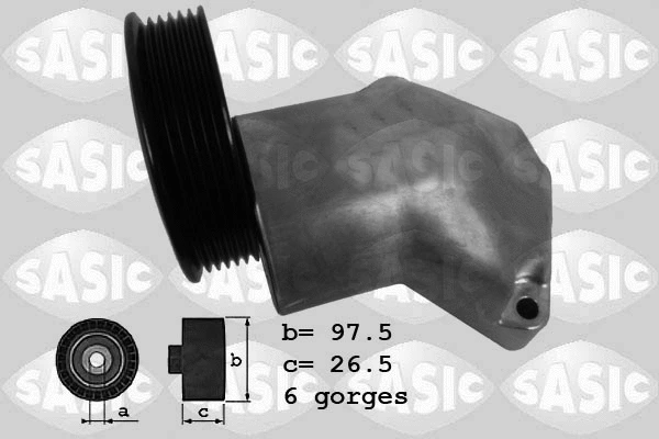 Belt Tensioner, V-ribbed belt (1626094)