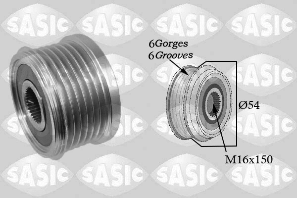 Alternator Freewheel Clutch (1676010)