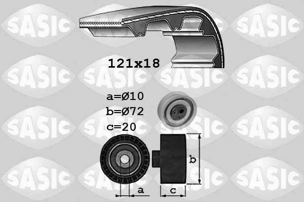 Timing Belt Kit (1756039)