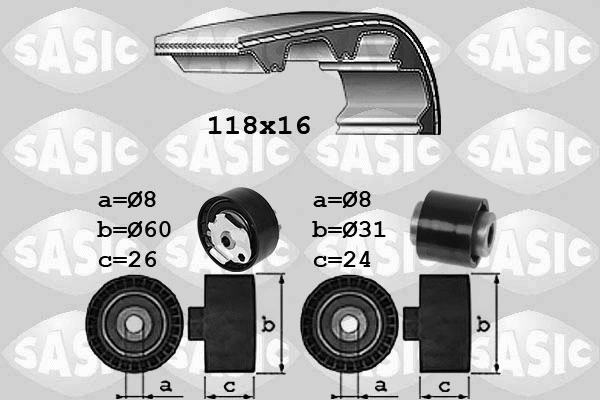 Timing Belt Kit (1750045)