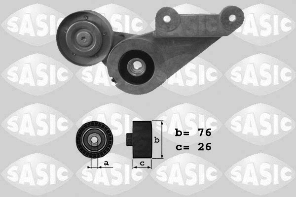 Belt Tensioner, V-ribbed belt (1624043)