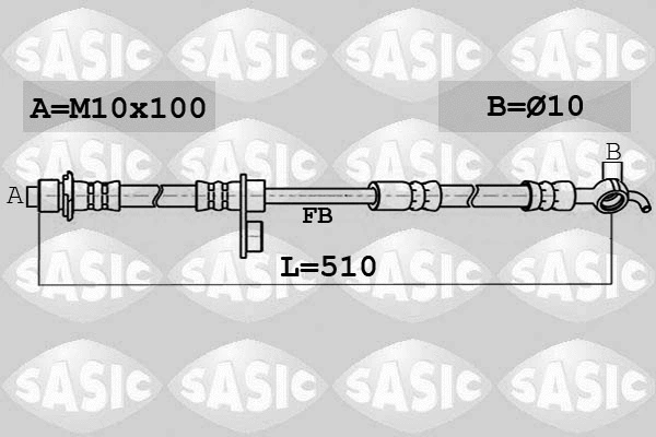 Brake Hose (6606141)