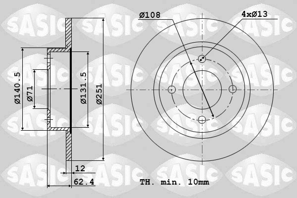 Brake Disc (2004289J)