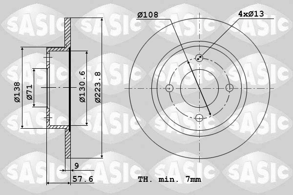 Brake Disc (2004286J)