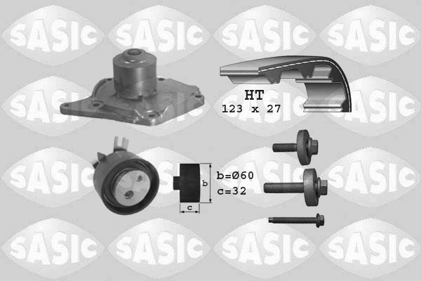 Water Pump & Timing Belt Kit (3904003)