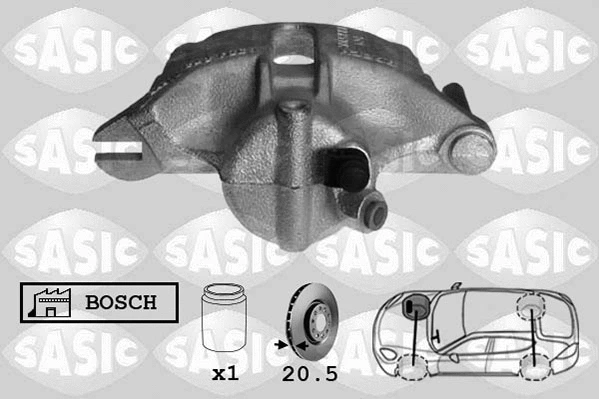 Brake Caliper (6504003)