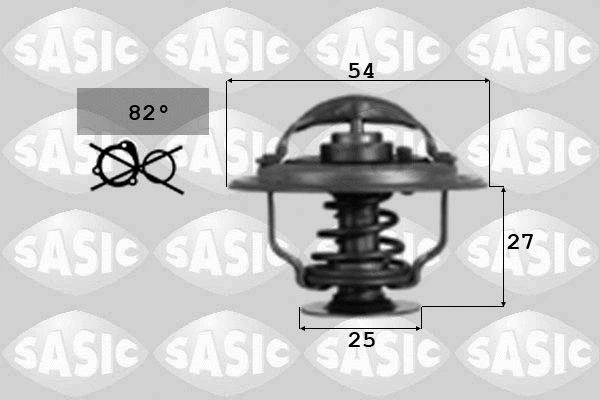 Thermostat, coolant (3381901)