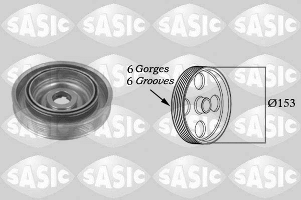 Belt Pulley, crankshaft (2150003)