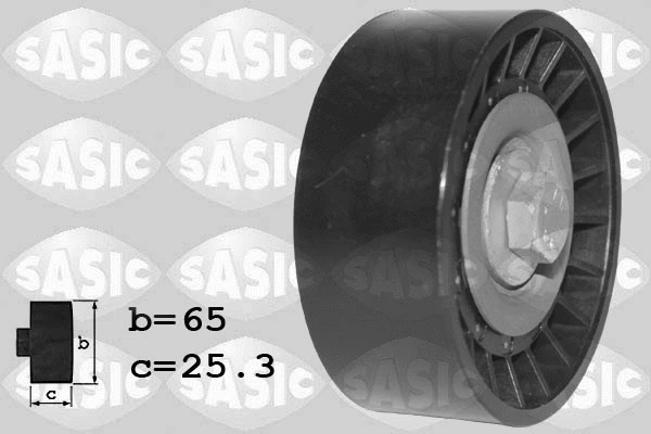 Deflection/Guide Pulley, V-ribbed belt (1626217)
