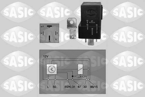 Relay, glow plug system (9316008)