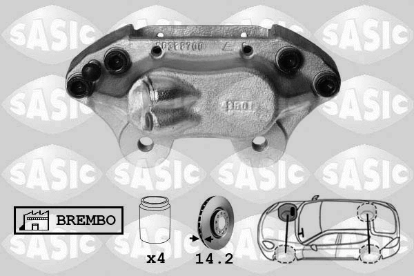 Brake Caliper (SCA6071)