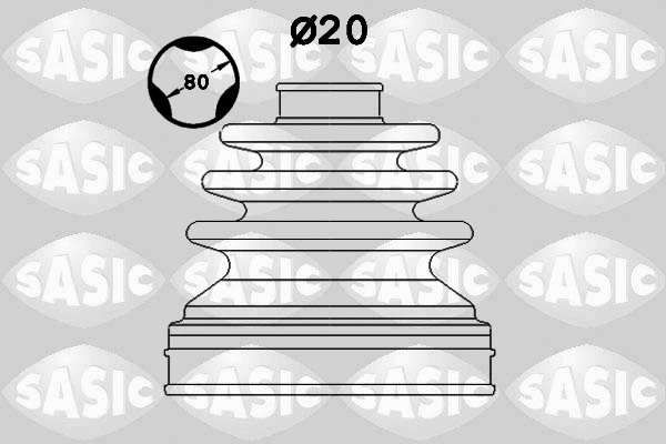 Bellow Kit, drive shaft (1906158)